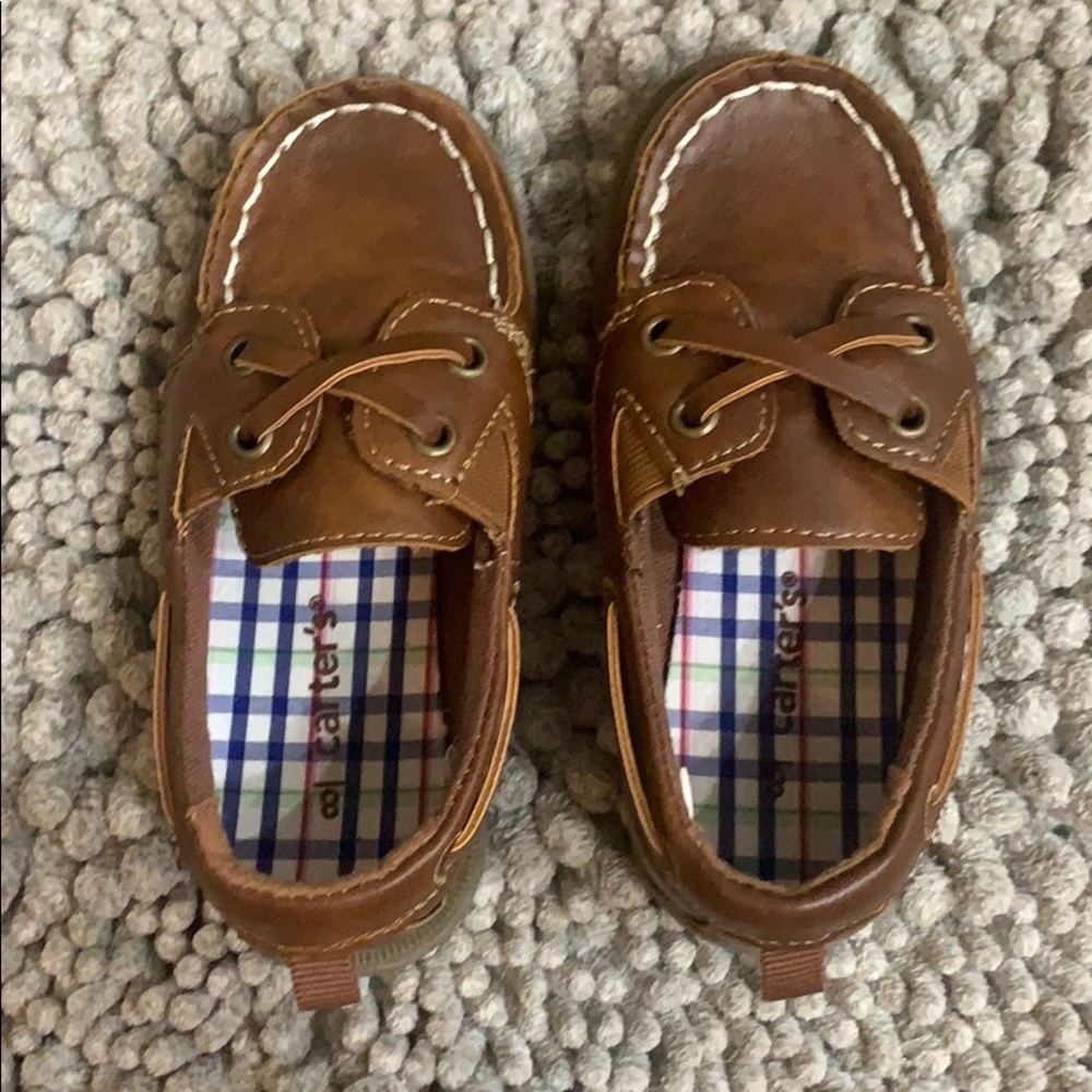 Adorable Carters boat shoes